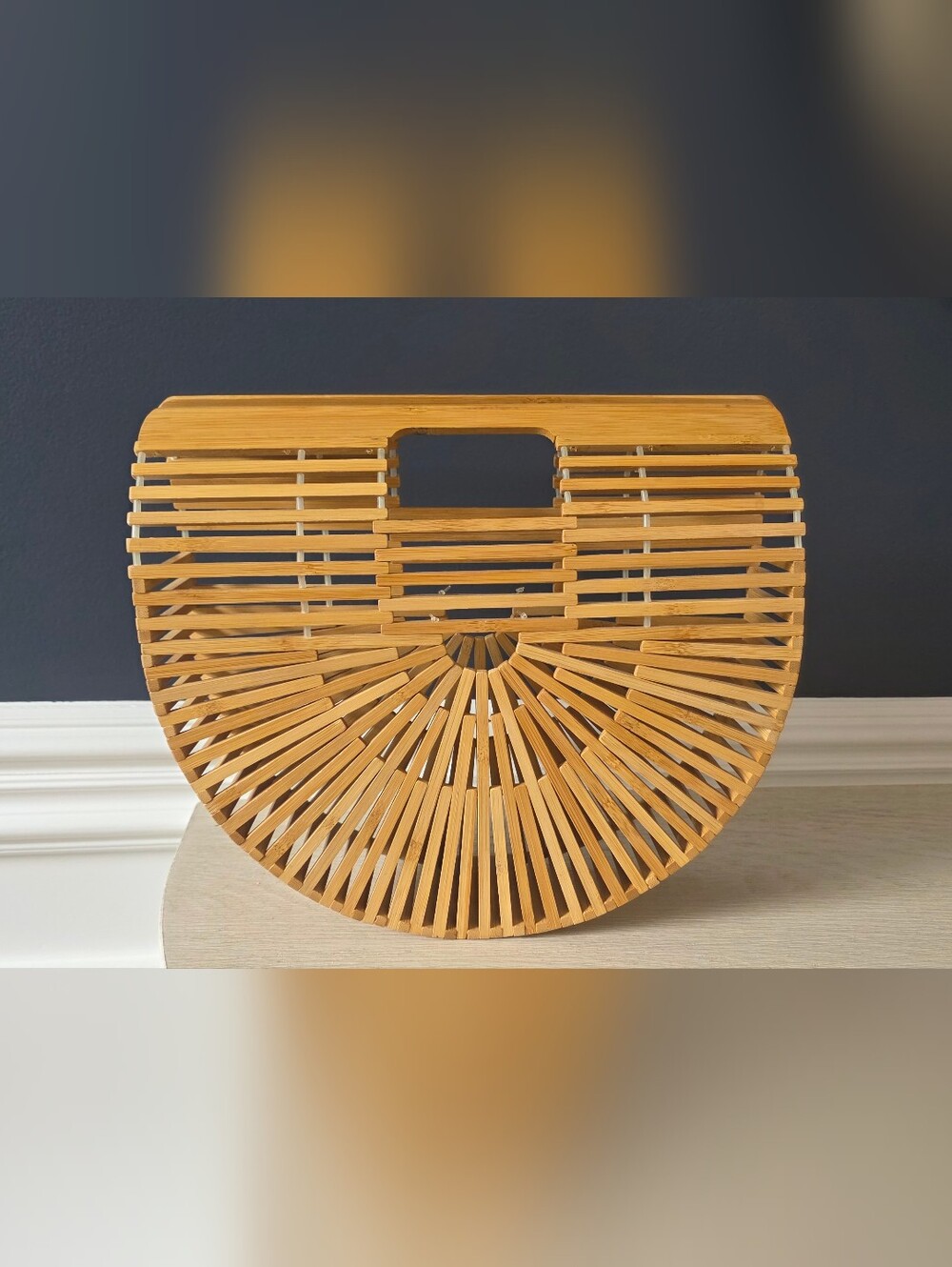 Ruler Truth - Bamboo Handbag